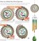 Wind Chimes for Outside with Hummingbird Wind Spinner,33" Memorial Wind Chimes Outdoor Decor for Zen Garden Patio Home,Best Gifts for Mom Women Father Grandma Neighbors,Christmas Ornaments